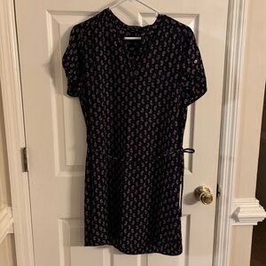 Sweet Rain Navy and Pink Mini Dress